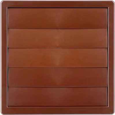Image de AIRROXY Grille de ventilation ajustable marron 02-332