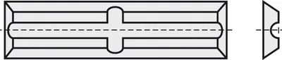 Immagine prodotto di BRÜCK HW-WP 20 x 5,5 x 1,1 mm RN/QN HC05 con 4 taglienti | 83020005