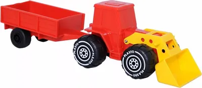 Produktbild von Plasto 1922, Traktor, 1 Jahr(e), Kunststoff, Schwarz, Rot, Gelb
