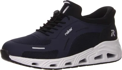 Produktbild von Rieker Sporthalbschuhe Formsohle modisch in blau, Gr. 43