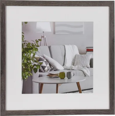 Produktbild von Henzo Fotorahmen - Modern - Fotogröße 40x40 cm - Dunkelgrau
