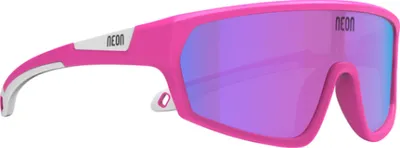 Zdjęcie produktu dla Okulary rowerowe NEON z filtrem przeciwsłonecznym - model LOOP - różowe/białe