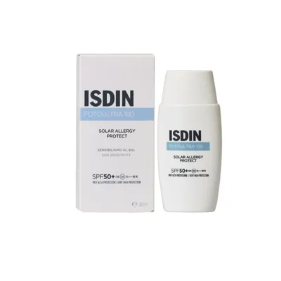 Immagine prodotto di Isdin Fotoultra 100 Solar Allergy Protect Spf50+ 50 ml