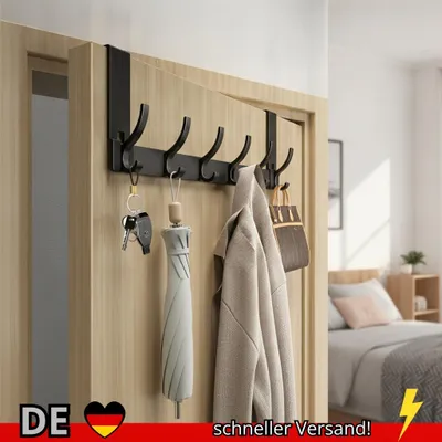 Produktbild von Türhaken Zur Wandmontage Geeignet für die Aufbewahrung in Schlafzimmern und