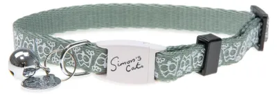 Obrázok produktu pre Simons Cat obojok pre mačky, 20-30 cm x 10 mm, farba: zelená