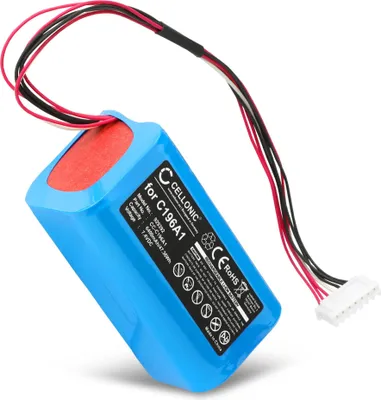 Produktbild von CELLONIC 1x Akku für Lautsprecher Kompatibel mit Marshall Kilburn 2, Kilburn II, C196A1 - (6400mAh, 7.4V)