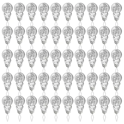 50 Aluminium-Nadeleinfädler, silber, 4,3 x 1,7 cm, für Handnähen