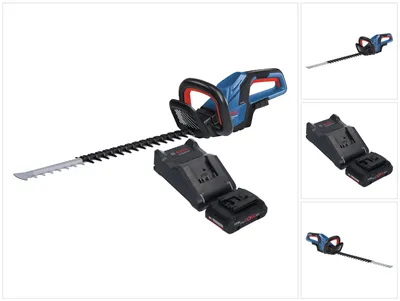 Produktbild von Bosch GHE 18V-60 Professional Akku Heckenschere 18 V 60 cm Brushless + 1x ProCORE Akku 4,0 Ah + Ladegerät