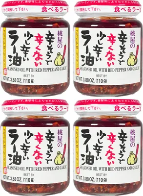 Produktbild von Momoya Ra Yu Würzzubereitung mit frittiertem Knoblauch 4x110g
