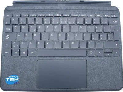 Immagine prodotto di Microsoft Surface Go 1 2 3 Tastiera Originale 1840 Layout Qwertz Svizzero Swi