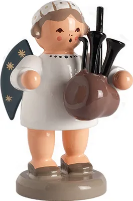 Productafbeelding van Engeltje met doedelzak (5 cm) van KWO