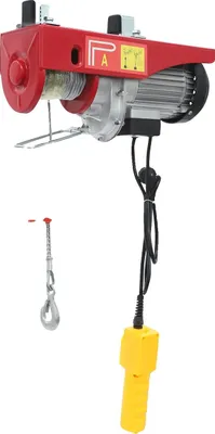 Immagine prodotto di Argani elettrici, telecomando cablato, elevata capacità di sollevamento, colore rosso