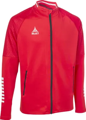 Produktbild von SELECT Monaco Trainingsjacke v24, Gr.14, rot weiss