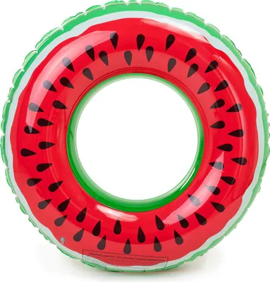 Produktbild von Schwimmring aufblasbar Wassermelone 90cm für Pool und Strand