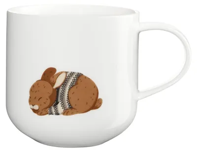 Image de ASA Selection, tasse de Noël en forme de lapin, diamètre 9,2 cm, hauteur 9,5 cm