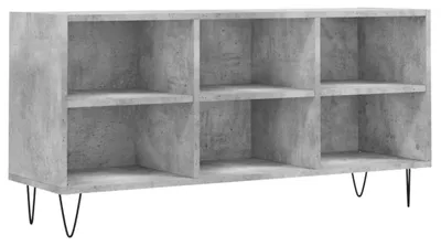 Produktbild von vidaXL TV-Schrank Betongrau 103,5x30x50 cm Holzwerkstoff