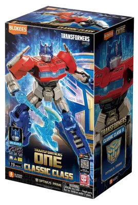 Produktbild von Blokees Transformers Optimus Prime Bausatz mit 79 Teilen