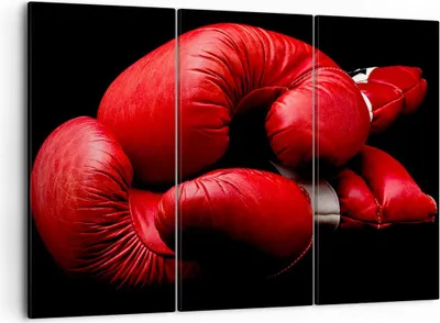 Produktbild von Bild auf Leinwand - Leinwandbild - Sport Handschuhe Leder Wettkampf - 105x70cm - Wand Bild - Wanddeko - Leinwanddruck - Bilder - Kunstdruck - Leinwand bilder - Wandkunst - CE105x70-2211