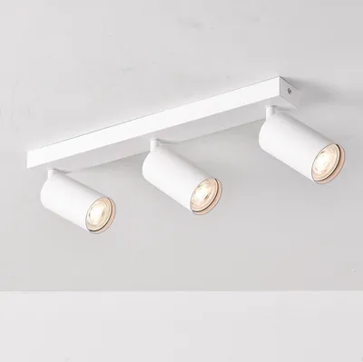 Produktbild von LED 3-flammig Deckenleuchte schwenkbar TRIO mattweiß