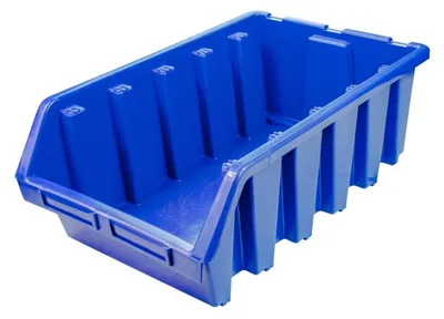 Produktbild von Sichtlagerkasten Gr. 5, blau