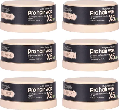 Produktbild von Pro Hair Wax X5 Matte / Men 6x150 ml