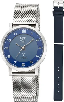 Image de Eco Tech Time Solar Drive Funk ELS-11617-32MS Montre Femme avec bracelet interchangeable
