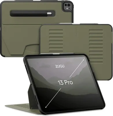 Produktbild von Zugu Case Hülle iPad Pro 13" (M4-M5) – Verstellbarer magnetischer Ständer – Sichere magnetische Halterung – Kompatibilität mit drahtlosem Laden des Apple Pencils