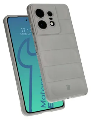 Produktbild von Bizon Case Tur Panzerhülle für Motorola Edge 50 Pro, Hellgrau