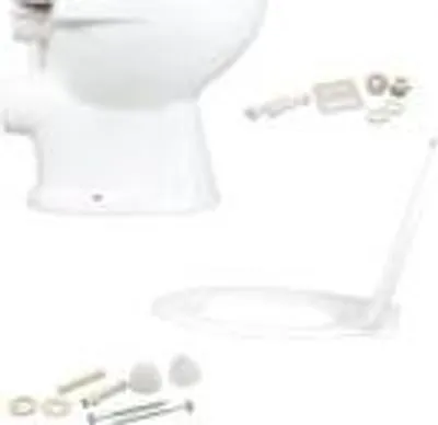Produktbild von Stand-WC Weiß Keramik mit Softclose-Sitz