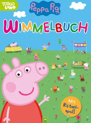 Produktbild von Peppa Pig Wimmelbuch: Riesengroße Wimmelseiten mit Such-Aufgaben und allen TV-Charakteren