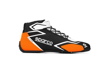 Zdjęcie produktu dla Buty kartingowe Sparco K-Skid czarno-pomarańczowe rozmiar 38 skóra karting rajdy amatorskie promocja