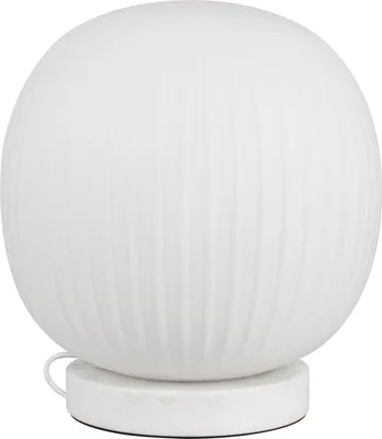 Produktbild von OSRAM 4058075855656 Decor Glass Lantern Tischleuchte E27 Marmor Weiß 310mm