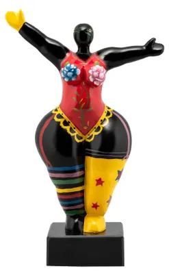 Produktbild von ArtUniverse Skulptur Hommage An Niki De Saint Phalle Nana Stil III 34 x 22 x 12 cm