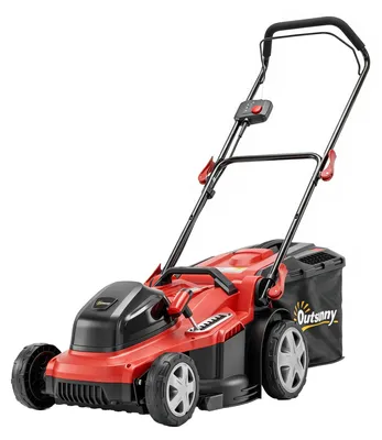 Productafbeelding van Elektrische grasmaaier 800 W, 40 cm maaibreedte met 45 liter grasopvangbak