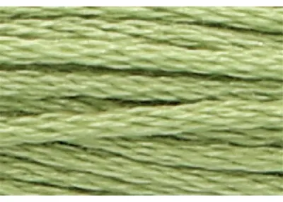 Image de Fil à tricoter Anchor Sticktwist, 8 mètres, vert pomme, en coton, couleur 265, 6 brins