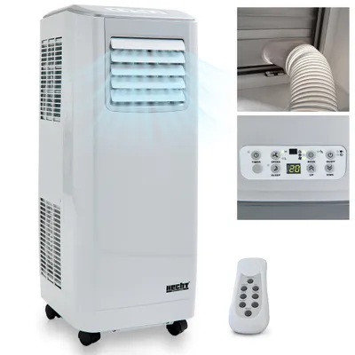 Produktbild von HECHT 3909 Klimaanlage 4in1 Entfeuchter mit Fernbedienung | 9000 BTU | 1000 W | Leise