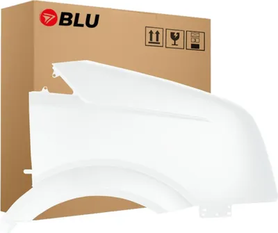 Image de BLU Aile Compatible avec VW Volkswagen Crafter R902 Droite Weiss GrauWeiss | 2005-2017 | Avant | Peint| Prêt à Monter | Galvanisé
