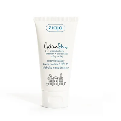Image de Ziaja GdanSkin Crème de Jour SPF15 Illuminante, 50 ml