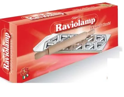 Image de Imperia Raviolamp 18 tortelli Classici Moule à raviolis