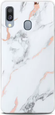 Produktbild von ONEFLOW® Sense Case kompatibel mit Samsung Galaxy A40 - Hülle in Marmor Optik, Dedication