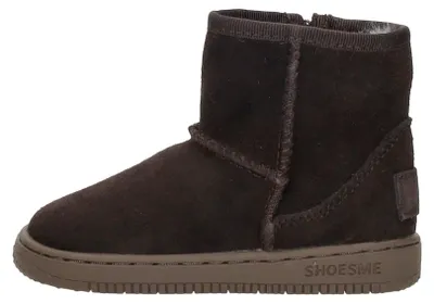 Image de Bottines de cheville pour bébé, anti-dérapantes, couleur marron foncé, taille 22