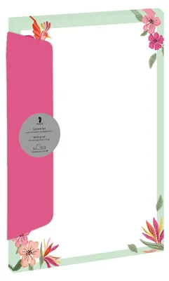 Produktbild von RÖSSLER Briefpapier Set Joy 5 Blatt DIN A4