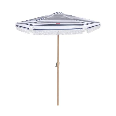 Produktbild von Gartenschirm Polyester 235x270cm Blau