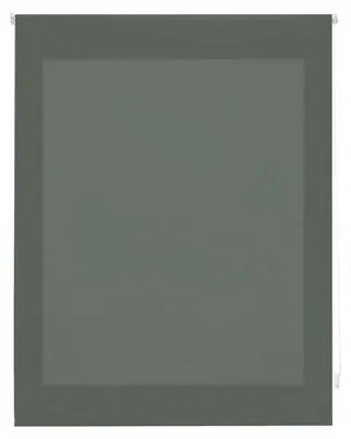 Rollo mit Kette, durchscheinend, 140x175 cm, Pastellgrau
