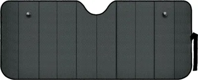 Obrázok produktu pre Matné čelné sklo na ochranu pred slnkom 145x72 cm matné čierne