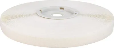Produktbild von Klettverschluss 20mm selbstklebende Schlaufe weiß