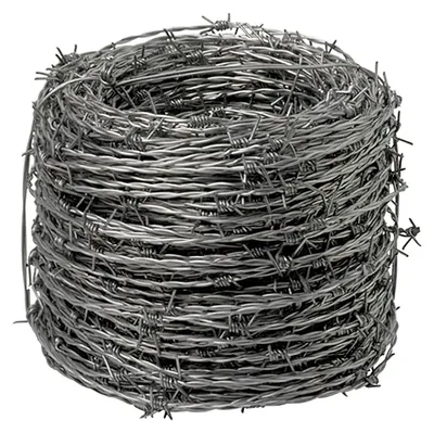 Stacheldraht 4/15, verzinkt, Rolle 250 m