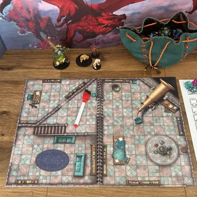 Zdjęcie produktu dla Big Book of Battle Mats Bastions & Strongholds