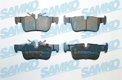 Produktbild von SAMKO 5SP2024 Bremsbeläge Satz Hinten Bremsklötze für BMW 1 Schrägheck (F40) X1 (F48) 2 Active Tourer (F45) 2 Gran Tourer (F46) für MINI Schrägheck