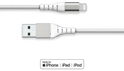 Image de Câble Renforcé USB A / Lightning 2.4A 1.